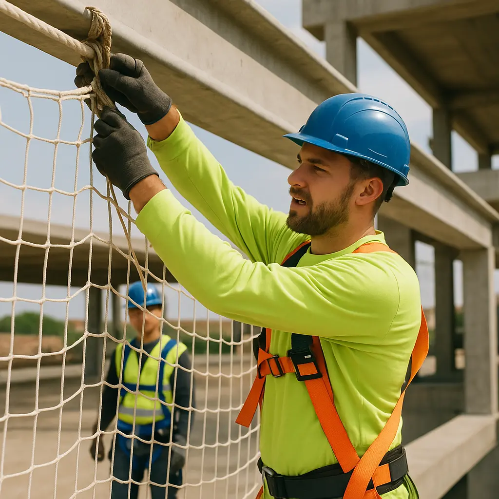 Practical safety net training session