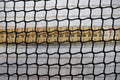 wooden ruler with 20mm knotless nylon mesh