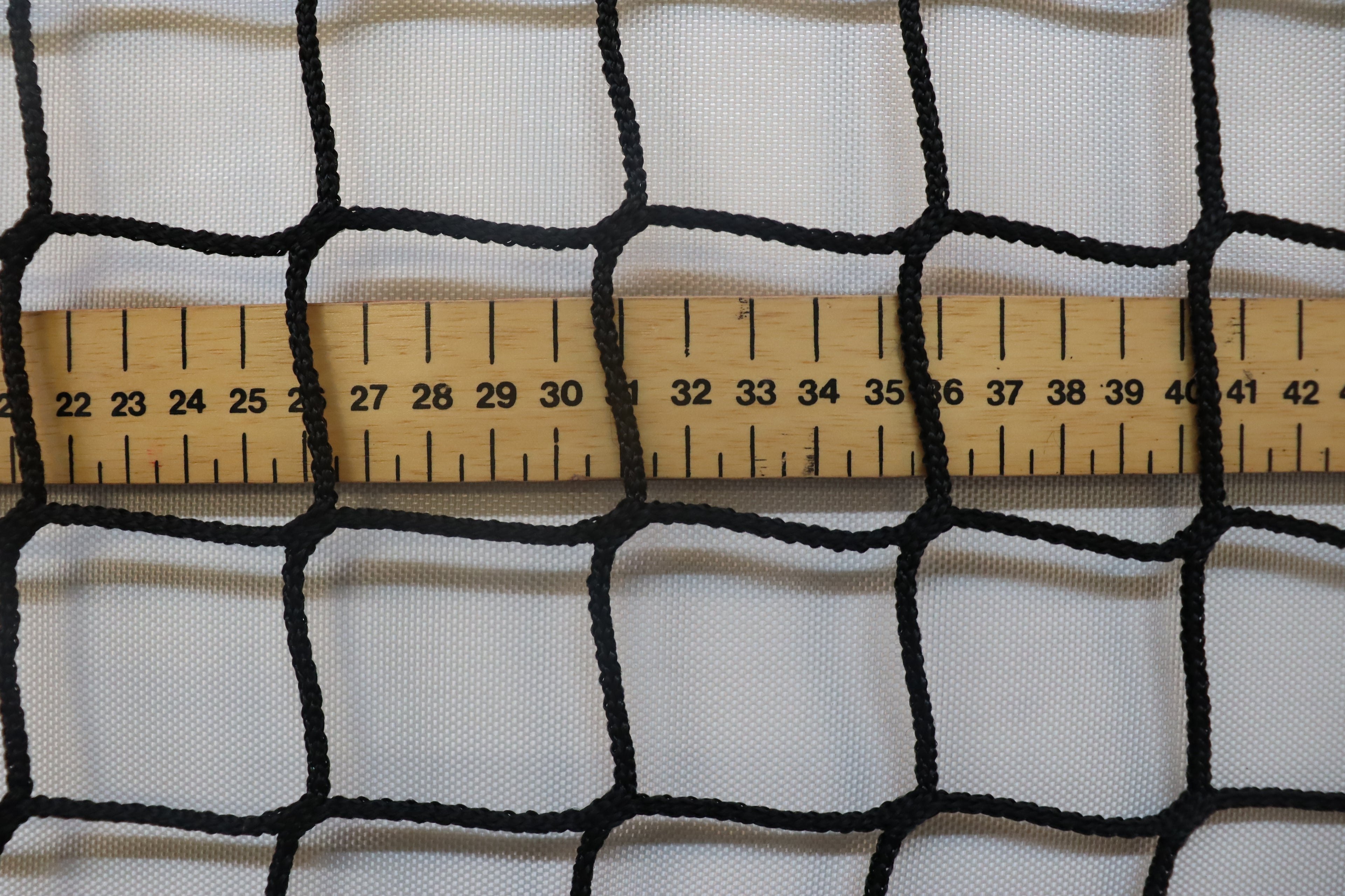 wooden ruler with 50mm knotless