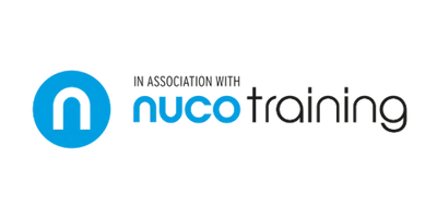 Logo of nuco training on a white background