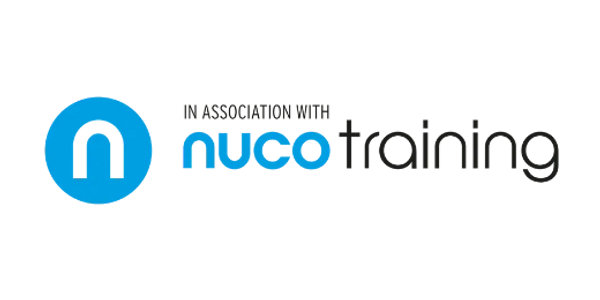 Logo of nuco training on a white background